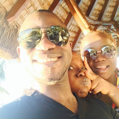 A selfie of Mr Ayeni and BHM staffs. Photo: Instagram.