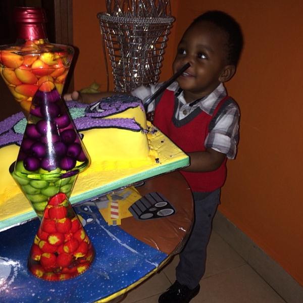 Nollywood actresses, Doris Simeon, Regina Chukwu, Dayo Amusa and Iyabo Ojo over the weekend, partied at the residence of fellow actress, Liz Da Silva whose son, Raheem turned 1.5