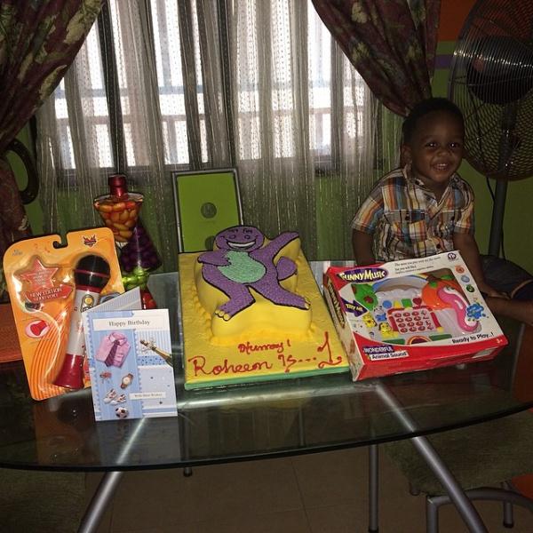 Nollywood actresses, Doris Simeon, Regina Chukwu, Dayo Amusa and Iyabo Ojo over the weekend, partied at the residence of fellow actress, Liz Da Silva whose son, Raheem turned 1.8