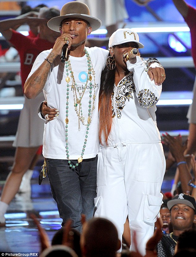 Pharrell Williams and Missy Elliot