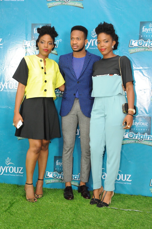 Regional judges, Adebayo of Orange Culture and Creative Duo, Gozel Green