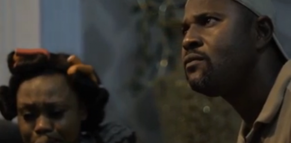 Saheed Balogun and Tamara Eteimo in one of the scenes