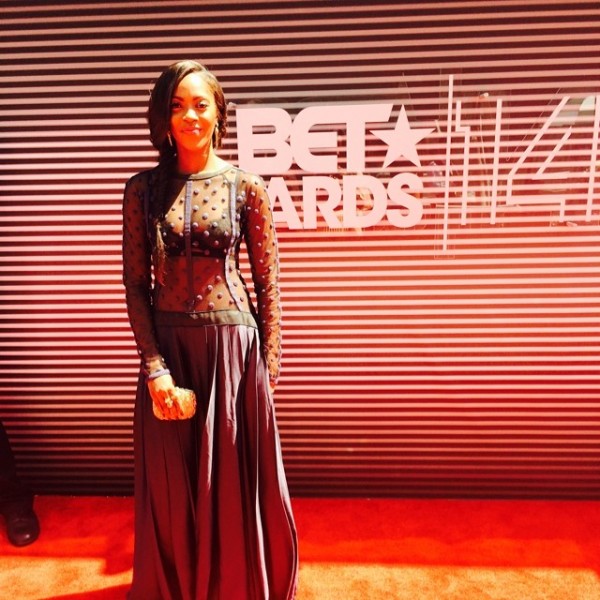 Tiwa Savage at the BET Awards 2014..