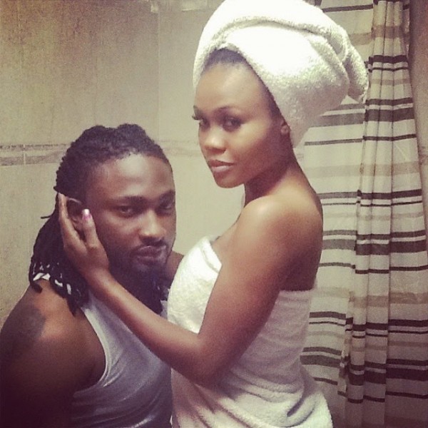 Uti Nwachukwu and Tamara Eteimo in the movie