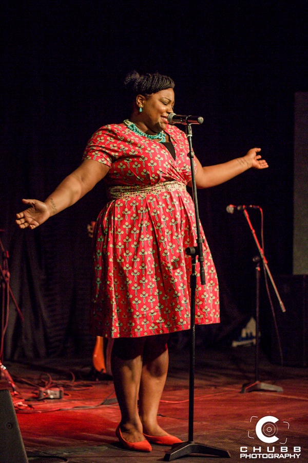 Wana Udobang doing Spoken Word