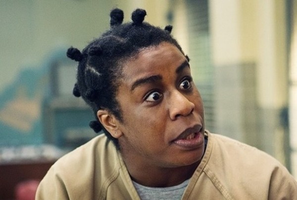 Uzo plays 'Crazy Eyes' in the comedy series 'Orange is the New Black'. Photo: Li Reviews