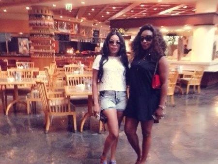 Ini Edo and friend