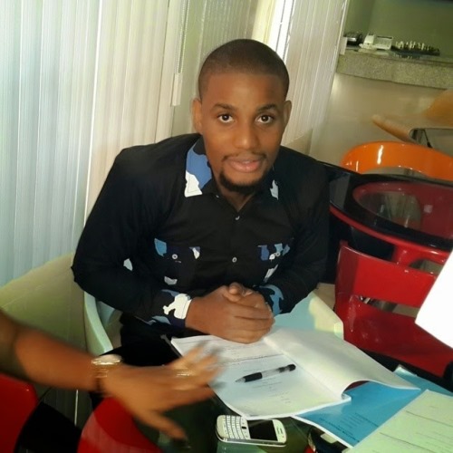 Alexx Ekubo on the set of Ifedolapo 3 - Copy