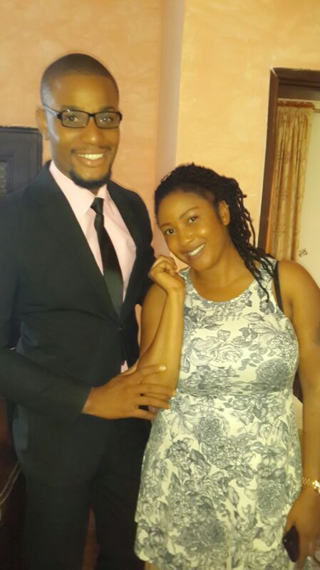 Alexx Ekubo on the set of Ifedolapo 7