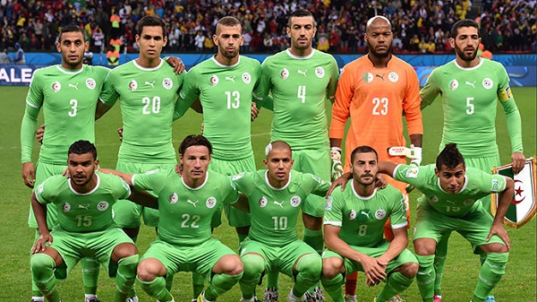 Algeria's national team. Photo: Soccernet
