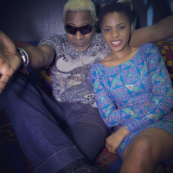 Awilo Logomba with Chidinma. Photo: Instagram