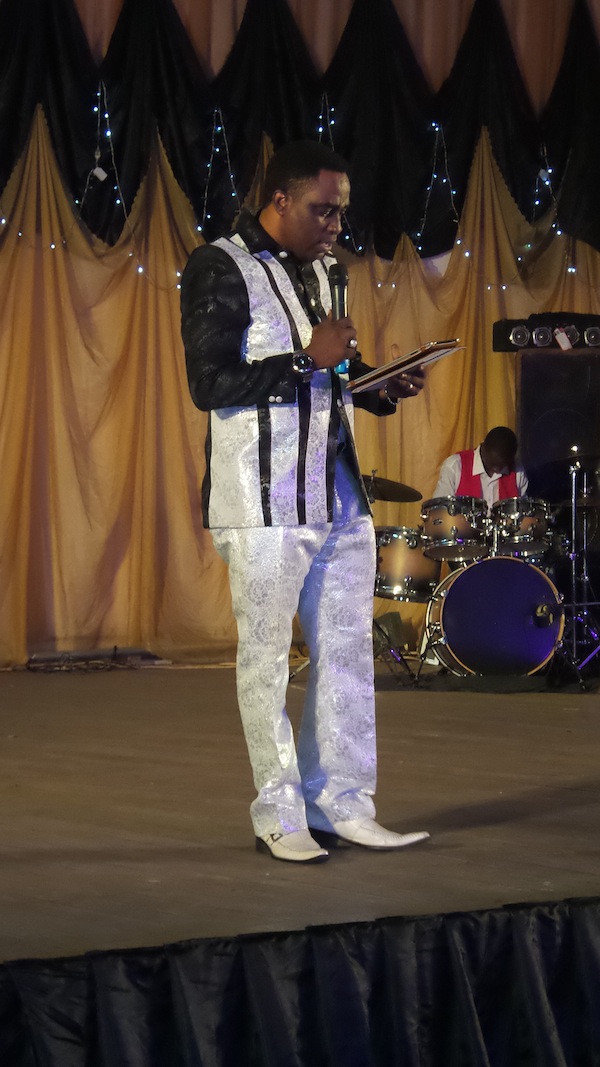 Benjamin okorodion reading the first lesson