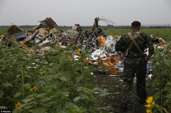 Bodies recovered from the ill fated plane that crashed in wastern Ukraine 02
