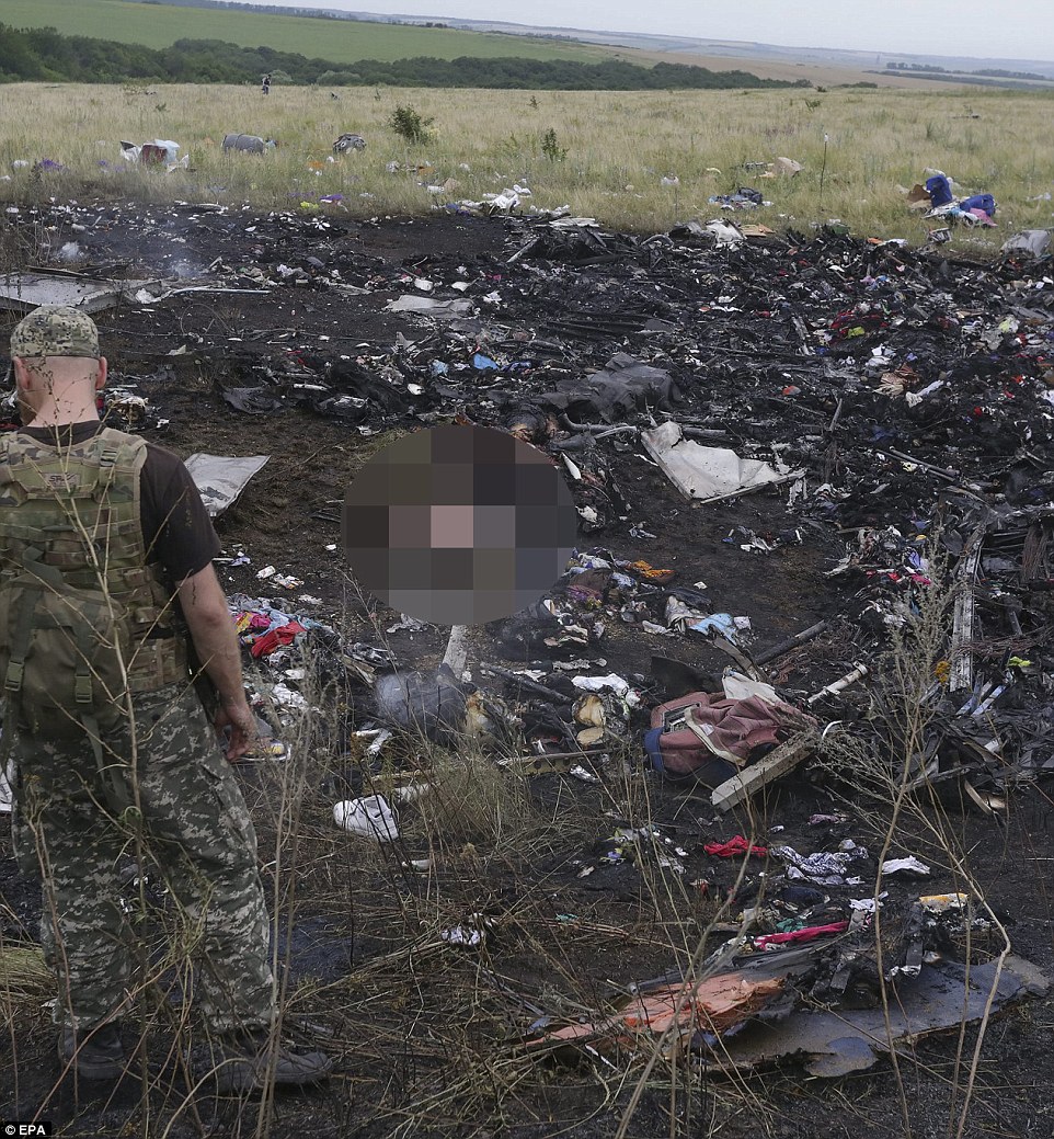 Bodies recovered from the ill fated plane that crashed in wastern Ukraine 07