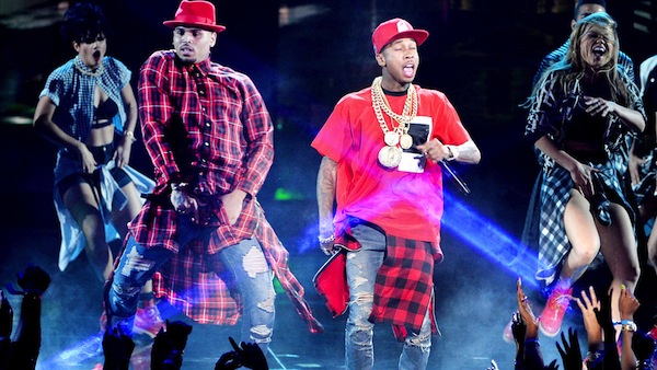 Chris Brown and Tyga