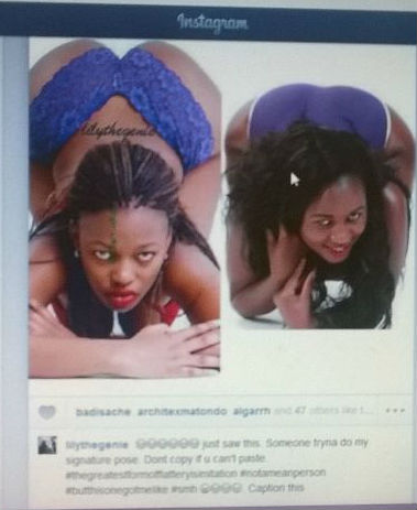 Corazon Kwamboka (L) and Judy Anyango (R)