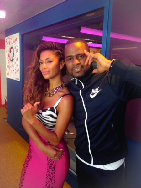 Dj Xclusive and Nicole scherzinger