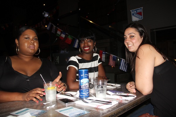 Female guests at the Applause Africa Reading