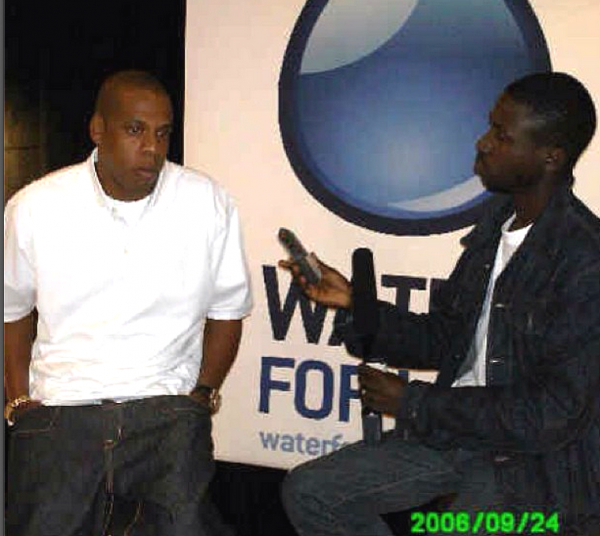 Jay Z and Ayeni Adekunle in 2006