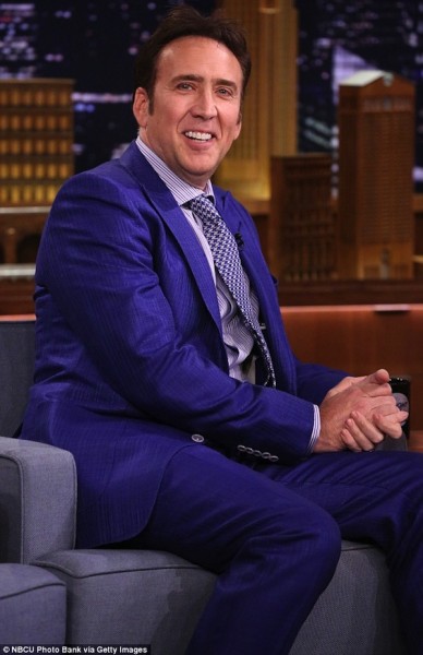 Nicolas Cage. Photo: Dail Mail.