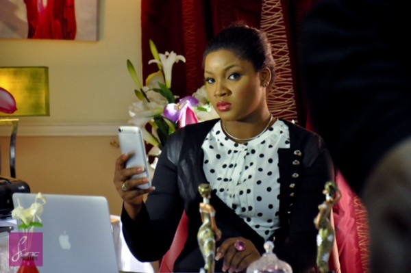 Omotola - Konga Behind The Scenes 6