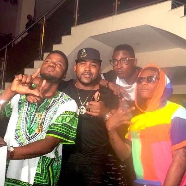 Skales, Banky W, Shaydee, Wizkid