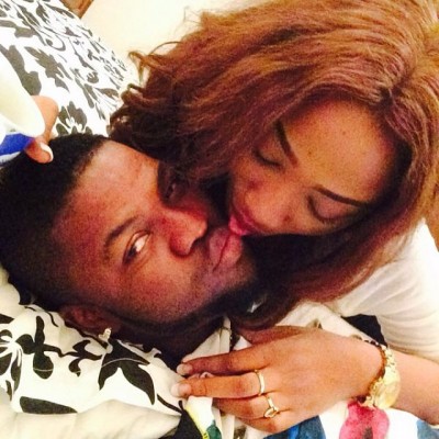 Skales and girlfriend