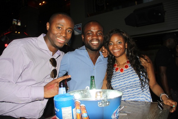 Some of the guests at the applause Africa reading