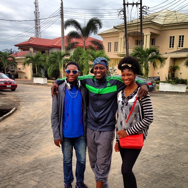 Sound Sultan and Omotola Jalade-Ekeinde's kids