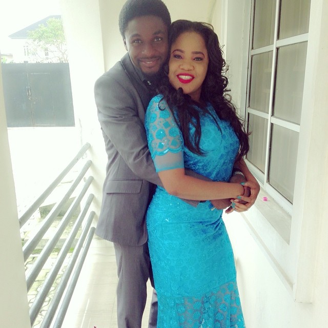 Toyin Aimakhu and her hubby Photo: Instagram