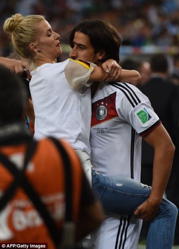 World Cup winners Germany celebrate with family-11