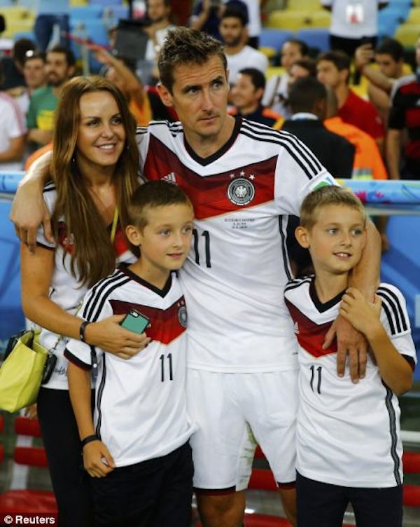World Cup winners Germany celebrate with family-9