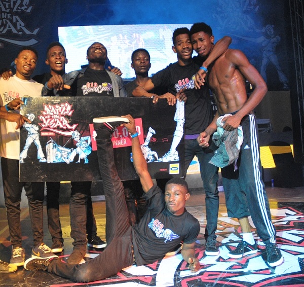 619 after winning the grand finale in Lagos.