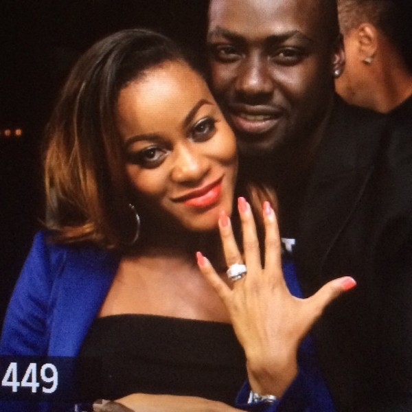 Chris Attoh and Damilola Adegbite
