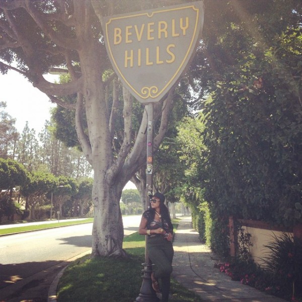 Daniella Okeke holidays in the US