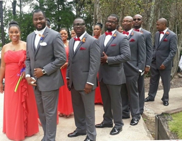 Desmond Elliot at Robert Peter's wedding 2