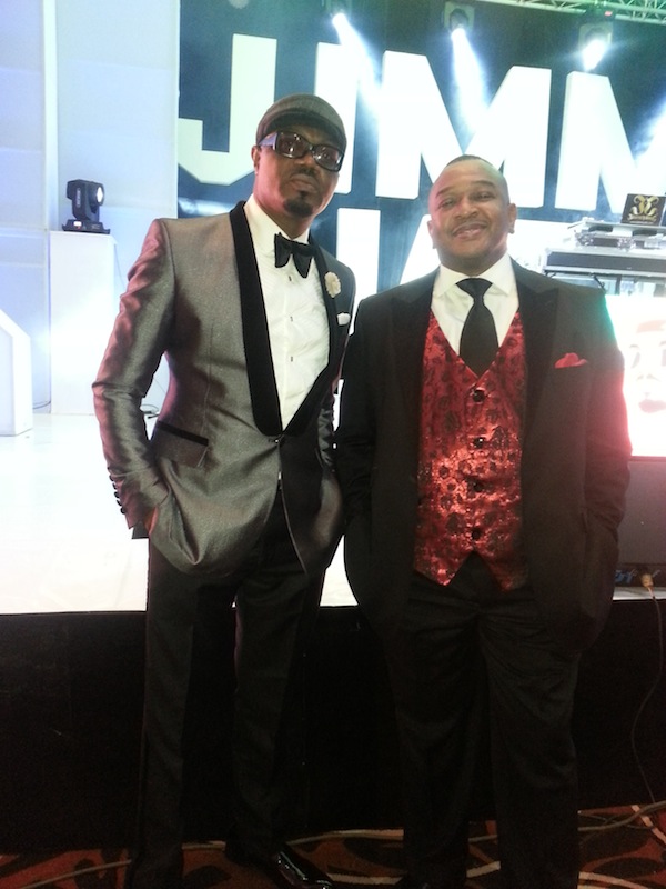 Dj Jimmy Jatt with Olisa Adibuah