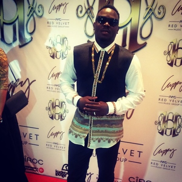 Dr Sid at the launch of House of Cuppy