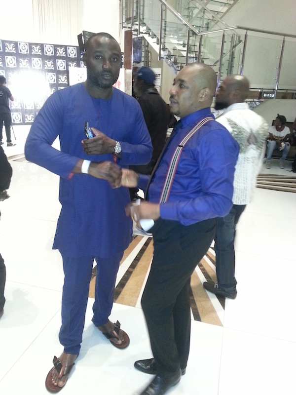 Kamal Ajiboye with Tee A 3