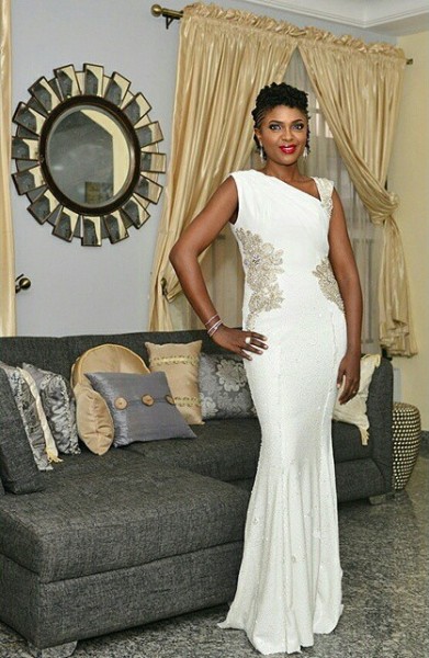 Omoni Oboli prepare for her movie screening 2