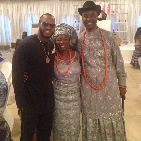 Lynxxx with mr and mrs Asemota