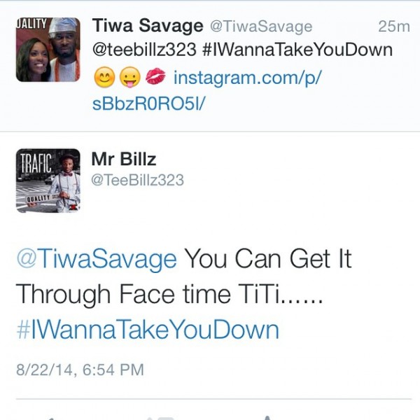 Tiwa Savage and hubby