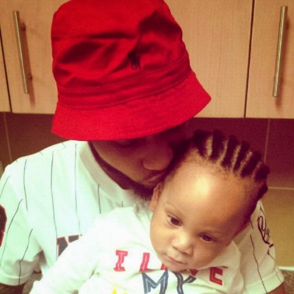 Toyin Lawani's son 2
