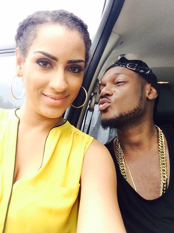 juliet Ibrahim and 2face Idibia
