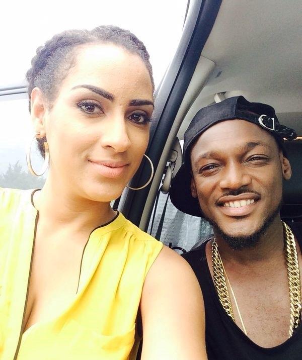 juliet Ibrahim and 2face Idibia