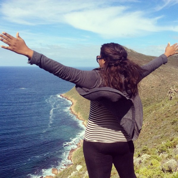 Omotola, in South Africa Photo: Instagram