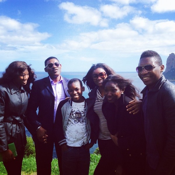 The Ekeindes, in South Africa. Photo: Instagram