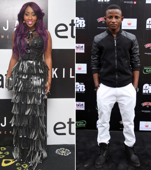 Victoria Kimani and Olawale. Photo: Filed