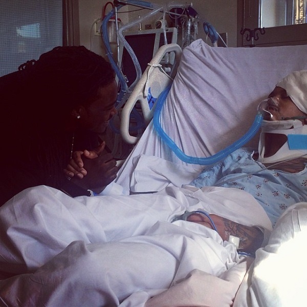 August Alsina said he has been in come for 3 days. Photo: Instagram
