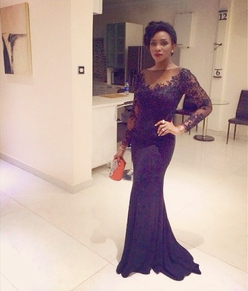 Genevieve Nnaji at Mo Abudu's party
